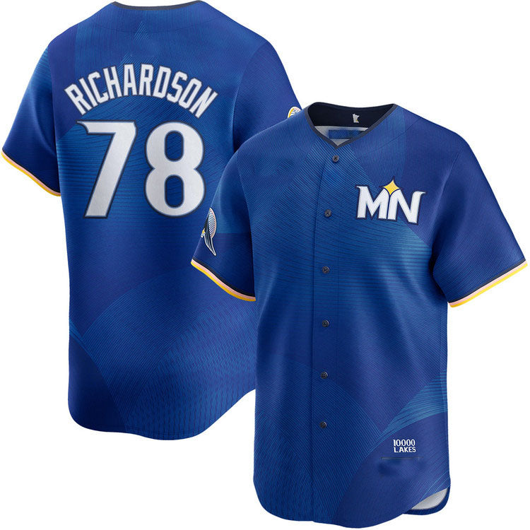 Minnesota Twins #78 Simeon Richardson City Connect Limited Baseball Jersey baseball jersey product view 1