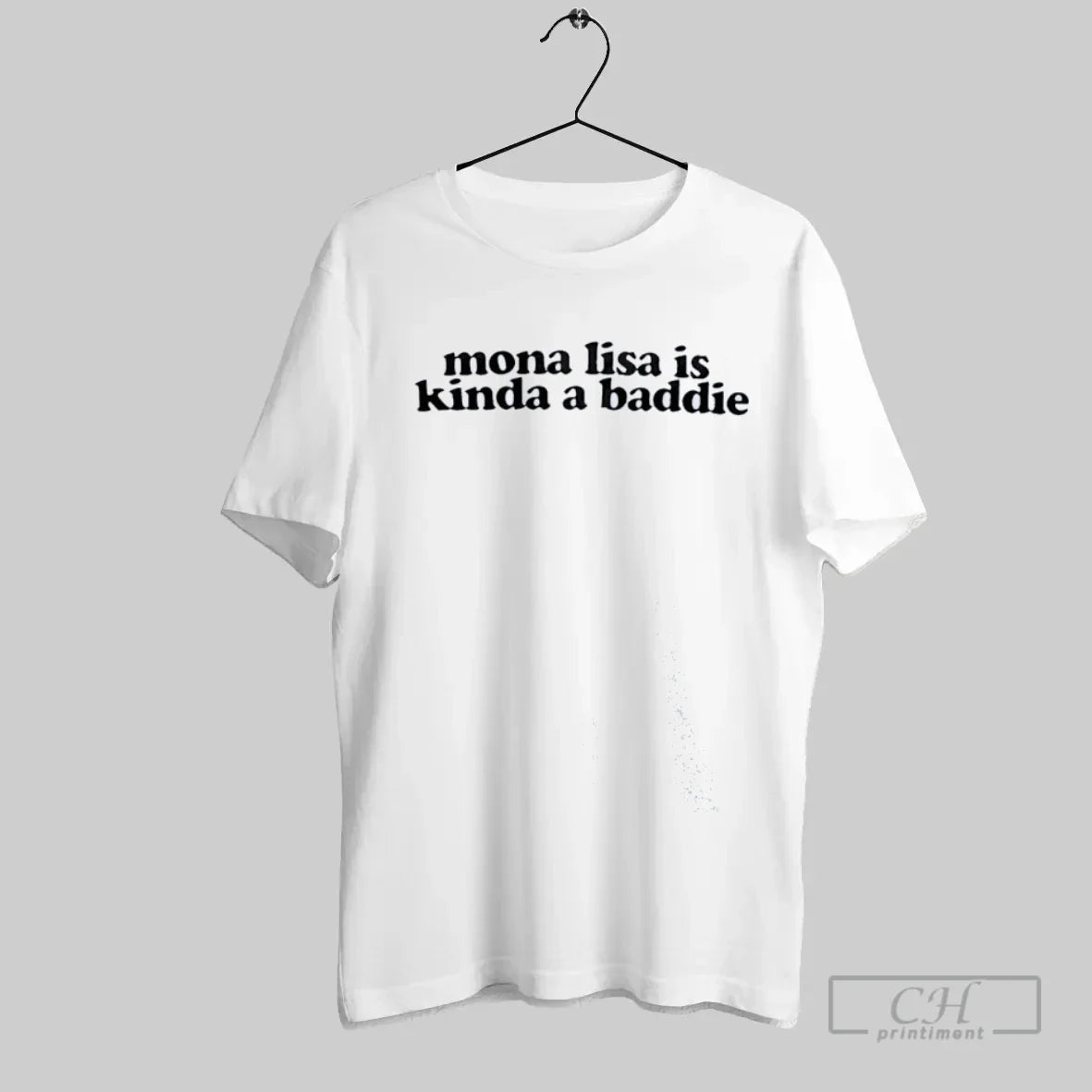 Mona Lisa Is Kinda Baddie T-Shirts, Hoodie, Sweatshirt - T-Shirt, Sweatshirt, Hoodie