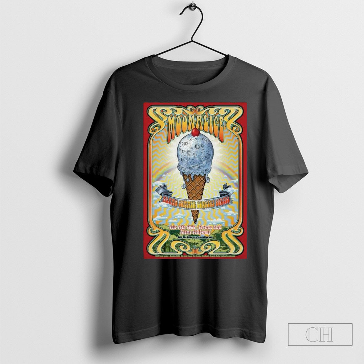 Moonalice Livorna Park Jul 18 2025 Poster T-Shirts, Hoodie, Sweatshirt - T-Shirt, Sweatshirt, Hoodie