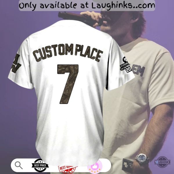 Morgan Wallen Im The Problem Tour Live In Custom Place Baseball Jersey Shirt 2025 Unisex T-shirt, Sweatshirt, Hoodie, Long Sleeve Tee - T-Shirt, Sweatshirt, Hoodie