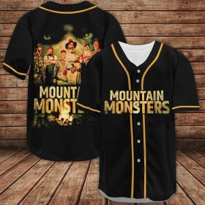 Mountain Monsters Jersey Baseball Shirt, Mountain Monsters Movie Shirt Unisex T-shirt, Sweatshirt, Hoodie, Long Sleeve Tee - T-Shirt, Sweatshirt, Hoodie