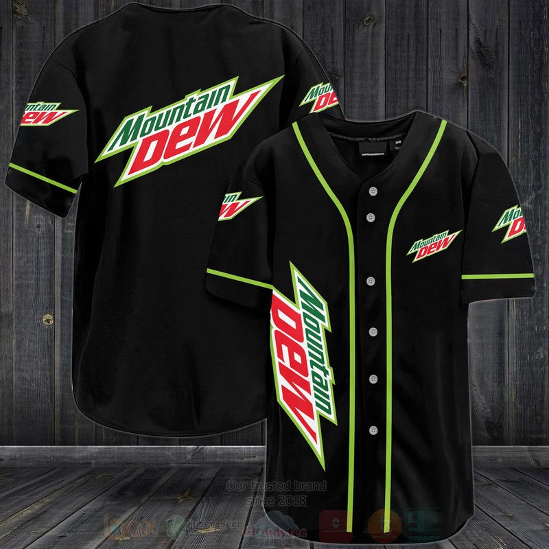 FASHION Mountain DewBaseball Jerseys Botton Shirt Unisex T-shirt, Sweatshirt, Hoodie, Long Sleeve Tee - T-Shirt, Sweatshirt, Hoodie
