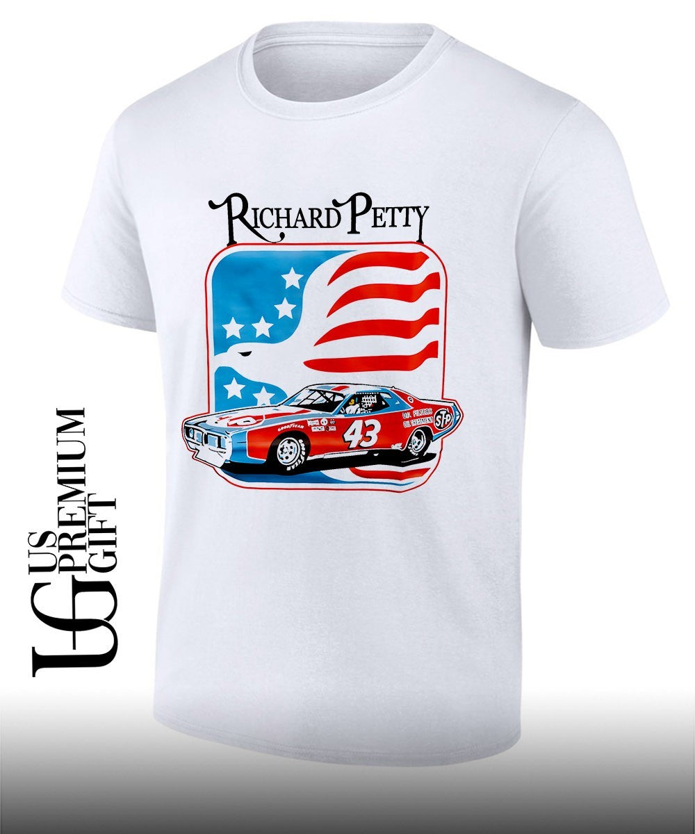 NASCAR Racing Richard Petty 43 STP American Eagle Car shirt Unisex T-shirt, Sweatshirt, Hoodie, Long Sleeve Tee - T-Shirt, Sweatshirt, Hoodie