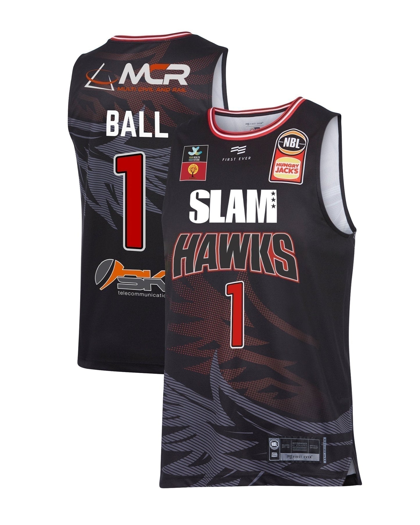 LaMelo Ball NBL Jersey sports jersey product view 1