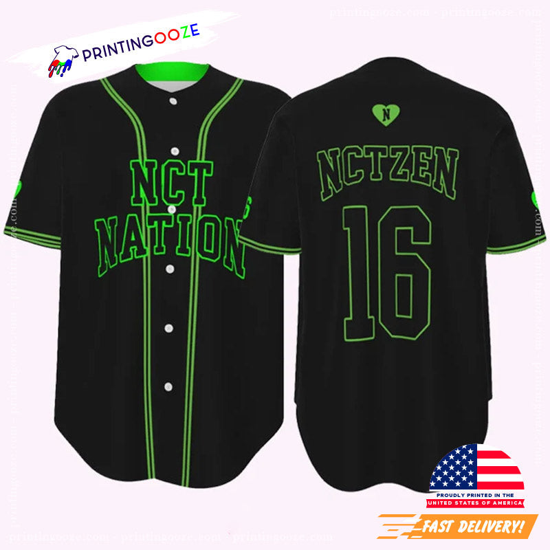 NCT Nation 127 Dream Kpop Baseball Jersey Unisex T-shirt, Sweatshirt, Hoodie, Long Sleeve Tee - T-Shirt, Sweatshirt, Hoodie
