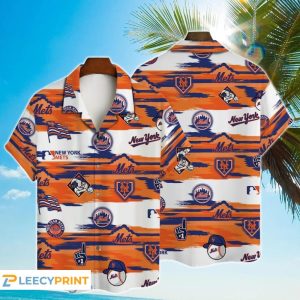 NY Mets Hawaiian Shirt MLB Baseball 3D Print Gift For Men Unisex T-shirt, Sweatshirt, Hoodie, Long Sleeve Tee - T-Shirt, Sweatshirt, Hoodie