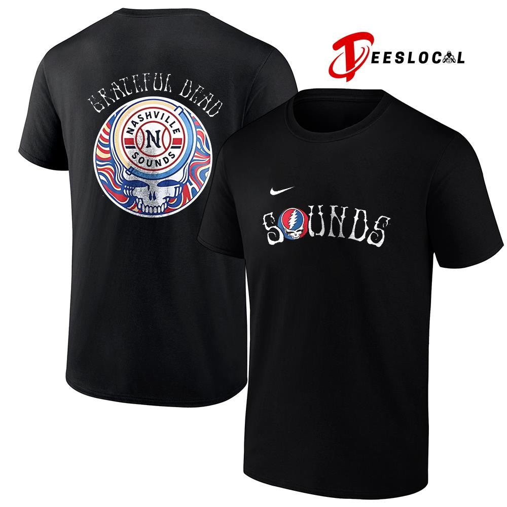 Nashville Sounds x Grateful Dead Triple A logo shirt Unisex T-shirt, Sweatshirt, Hoodie, Long Sleeve Tee - T-Shirt, Sweatshirt, Hoodie