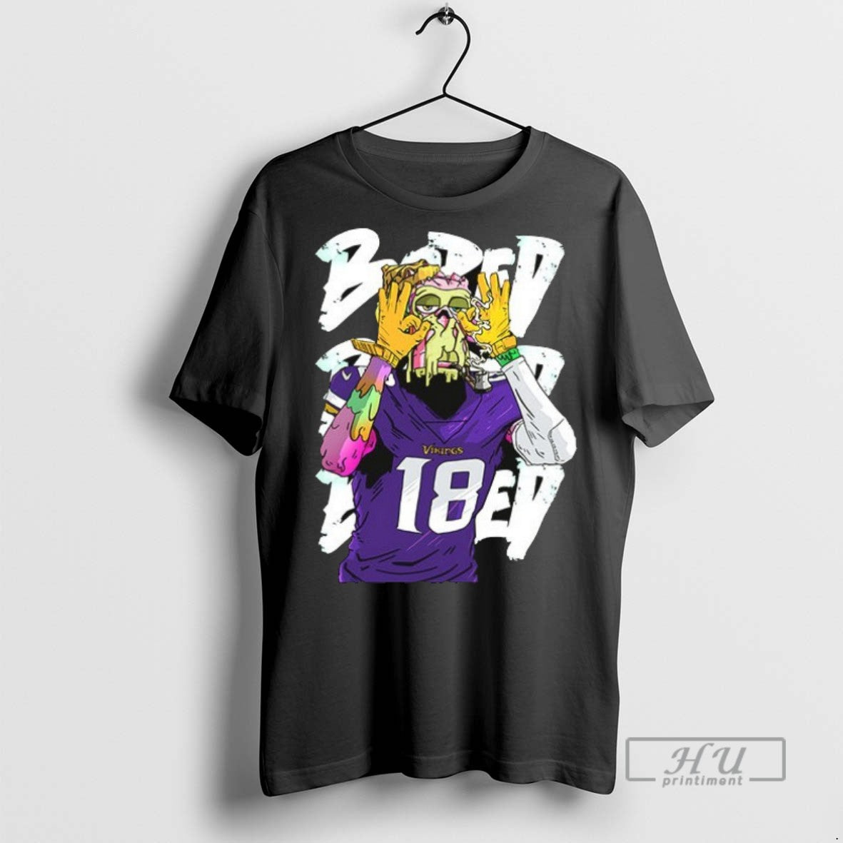 New Bored Justin Jefferson Minnesota Vikings Football Art Ceramic Ceramic Classic Dad Cap T-Shirts, Hoodie, Sweatshirt - T-Shirt, Sweatshirt, Hoodie