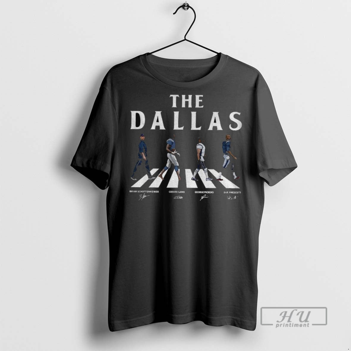 New Brian Schottenheimer Ceedee Lamb George Pickens Dak Prescott Dallas Cowboys Abbey Road T-Shirts, Hoodie, Sweatshirt - T-Shirt, Sweatshirt, Hoodie