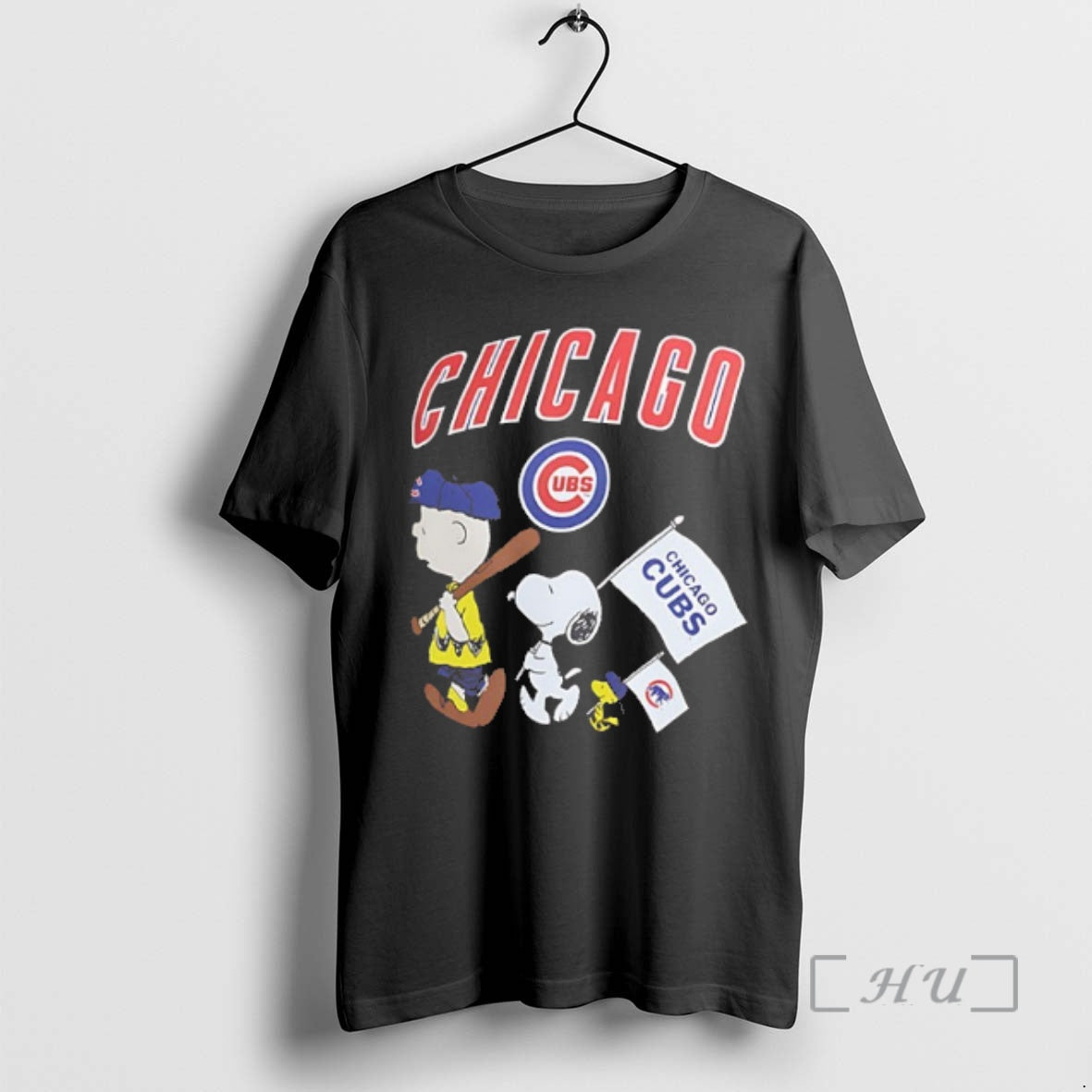 New Chicago Cubs X Peanuts Flag 2 Sided T-Shirts, Hoodie, Sweatshirt - T-Shirt, Sweatshirt, Hoodie