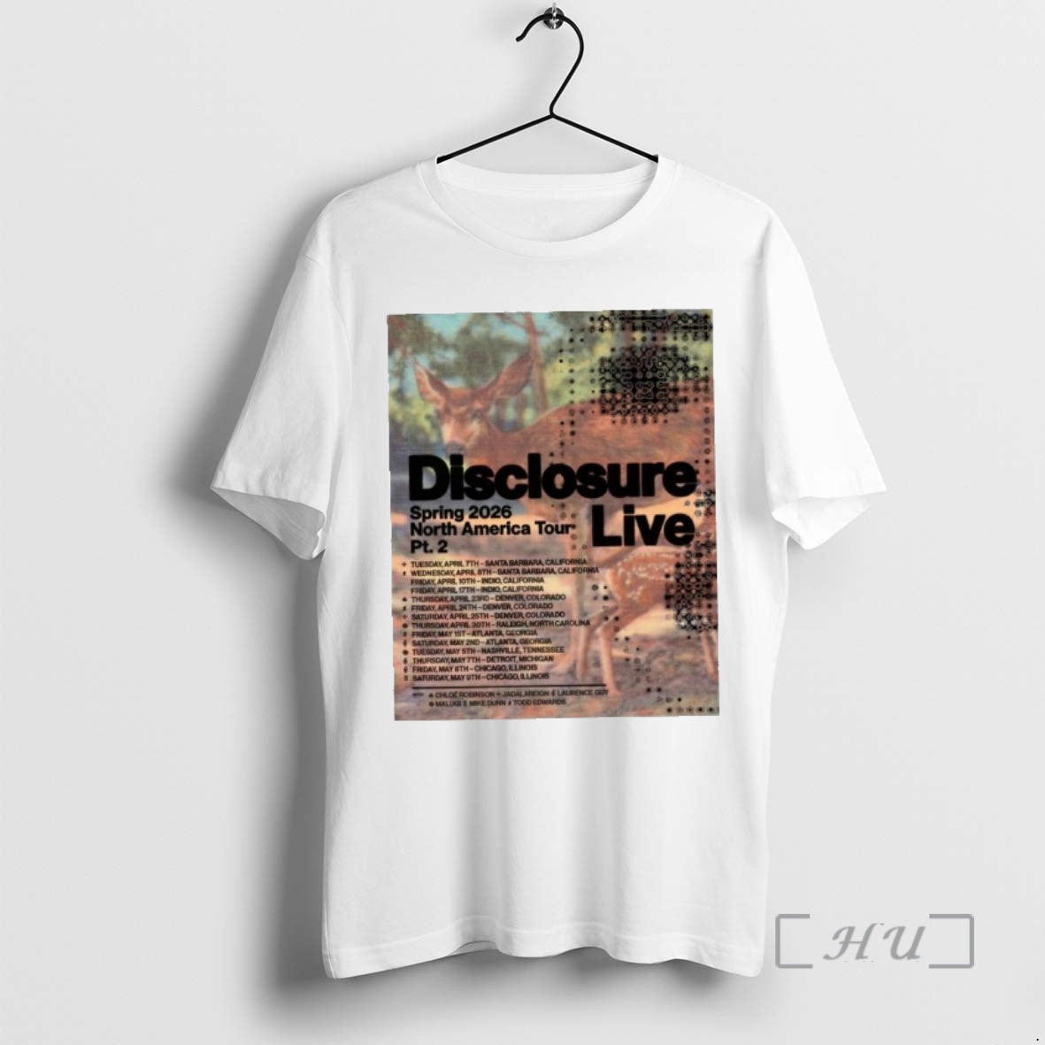 New Disclosure North America Tour Spring 2026 T-Shirts, Hoodie, Sweatshirt - T-Shirt, Sweatshirt, Hoodie
