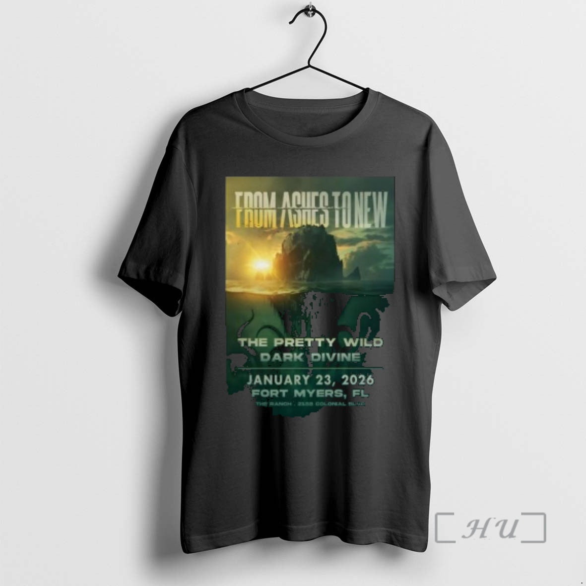 New Ashes New Ranch Concert Hall Saloon Fort Myers Fl T-Shirts, Hoodie, Sweatshirt - T-Shirt, Sweatshirt, Hoodie