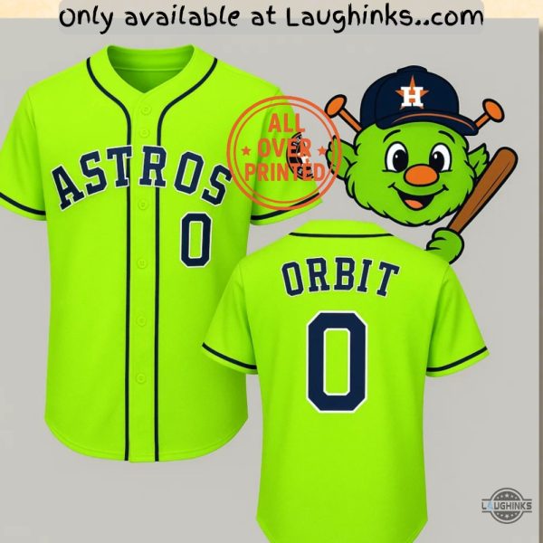 New Houston Astros Orbit Vapor Baseball Jersey Shirt 2025 Unisex T-shirt, Sweatshirt, Hoodie, Long Sleeve Tee - T-Shirt, Sweatshirt, Hoodie