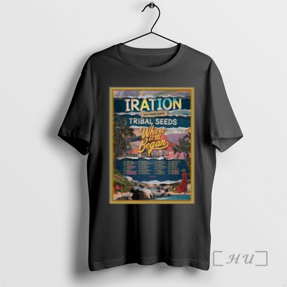 New Iration Guests Tribal Seeds Where All Gegan Summer Tour 2026 Circle T-Shirts, Hoodie, Sweatshirt - T-Shirt, Sweatshirt, Hoodie
