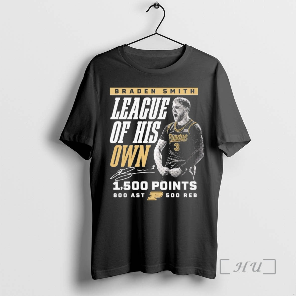 New Purdue Boilermakers Braden Smith League His Own 1500 Points T-Shirts, Hoodie, Sweatshirt - T-Shirt, Sweatshirt, Hoodie