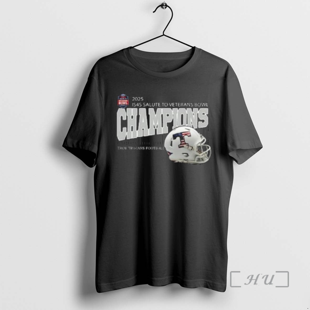 New Troy Trojans Football Are 2025 Is4s Salute Veterans Bowl Champions Helmet Circle Black T-Shirts, Hoodie, Sweatshirt - T-Shirt, Sweatshirt, Hoodie