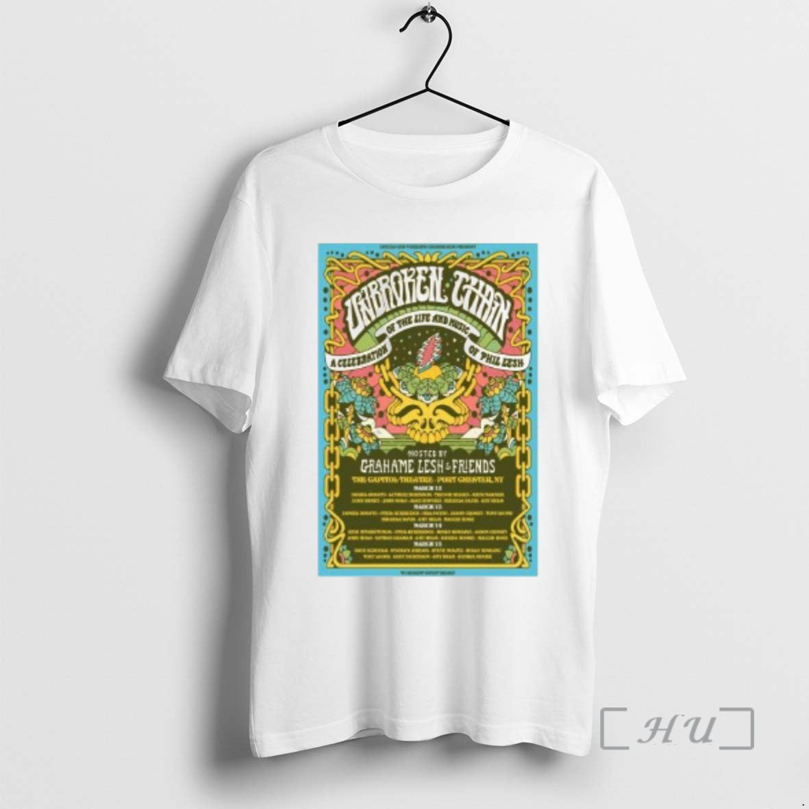 New Unbroken Chain Phil Lesh Celebration 2026 Circle White T-Shirts, Hoodie, Sweatshirt - T-Shirt, Sweatshirt, Hoodie