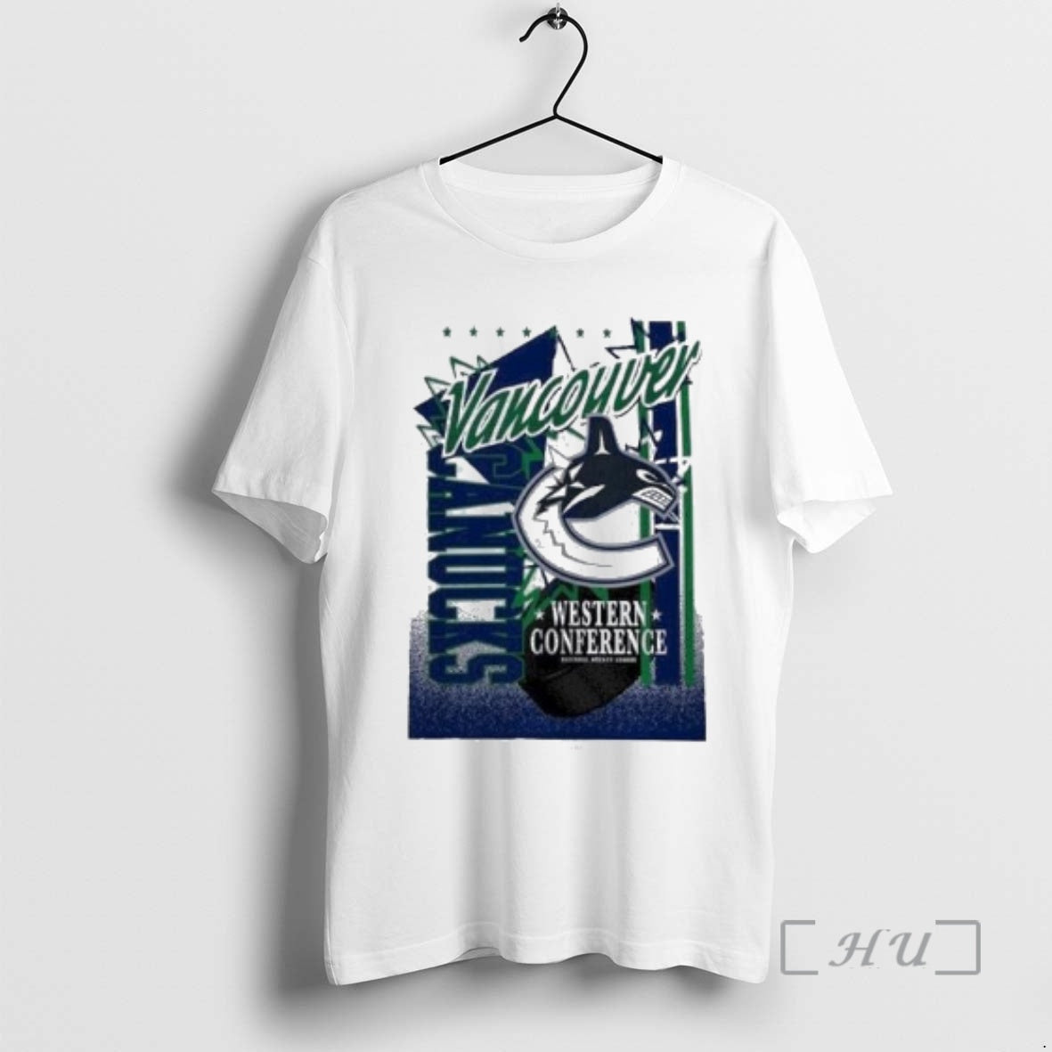 New Vancouver Canucks Western Conference Nhl Logo Circle White T-Shirts, Hoodie, Sweatshirt - T-Shirt, Sweatshirt, Hoodie