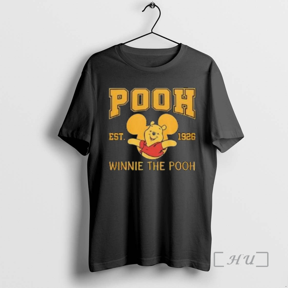 New Winnie Pooh 100 Years Anniversary Circle Black T-Shirts, Hoodie, Sweatshirt - T-Shirt, Sweatshirt, Hoodie