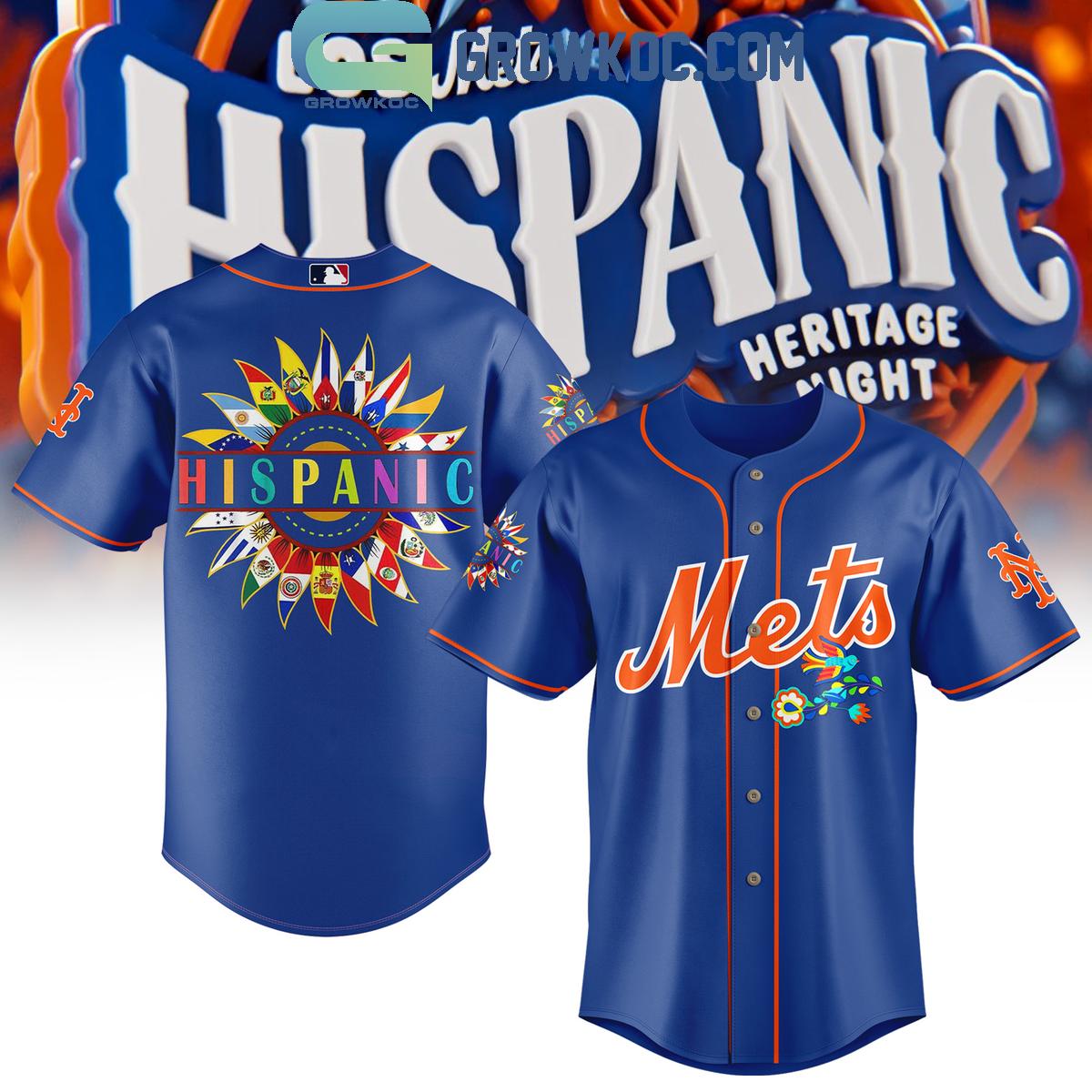 New York Mets 2024 Hispanic Heritage Night Baseball Jersey Unisex T-shirt, Sweatshirt, Hoodie, Long Sleeve Tee - T-Shirt, Sweatshirt, Hoodie