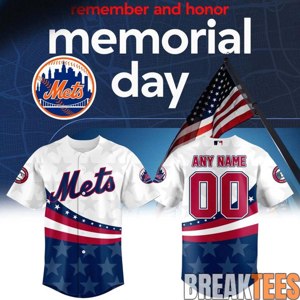 New York Mets 2026 Memorial Day Jersey Unisex T-shirt, Sweatshirt, Hoodie, Long Sleeve Tee - T-Shirt, Sweatshirt, Hoodie
