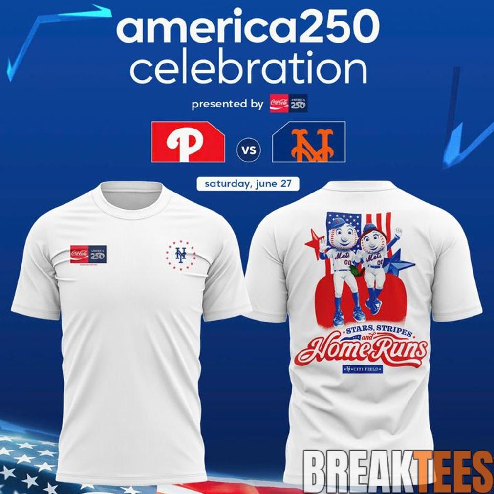 New York Mets 250th Anniversary T-Shirt Unisex T-shirt, Sweatshirt, Hoodie, Long Sleeve Tee - T-Shirt, Sweatshirt, Hoodie