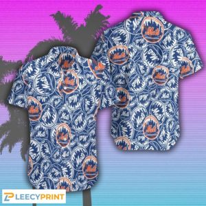New York Mets 3D Hawaiian Shirt Print Gift For Men And Women, New York Mets Hawaiian Shirt - T-Shirt, Sweatshirt, Hoodie
