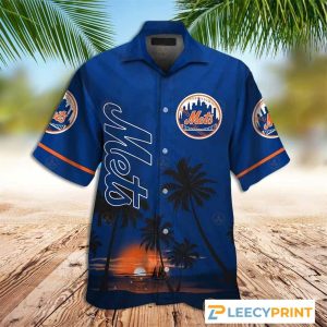 New York Mets Button Up Aloha Best Hawaiian Shirt, Mets Hawaiian Shirt Unisex T-shirt, Sweatshirt, Hoodie, Long Sleeve Tee - T-Shirt, Sweatshirt, Hoodie