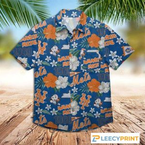 New York Mets City Best Hawaiian Shirts Hot Trendy, Mets Hawaiian Shirt Unisex T-shirt, Sweatshirt, Hoodie, Long Sleeve Tee - T-Shirt, Sweatshirt, Hoodie