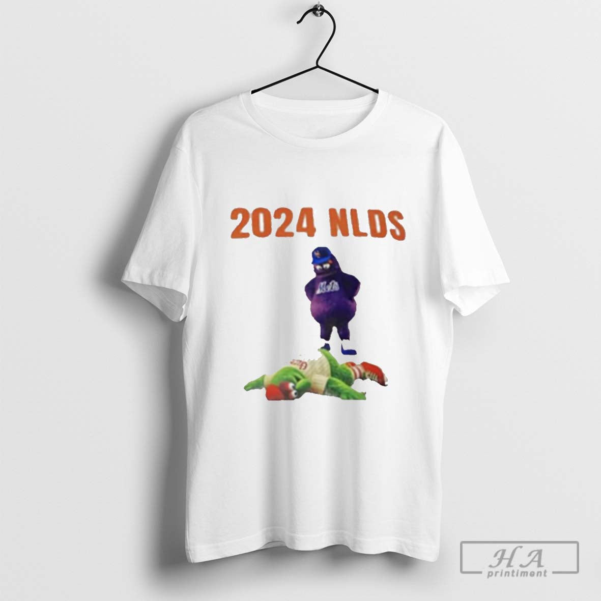 New York Mets Grimace Knock Out Phanatic Philadelphia Philly 2024 Nlcs T-Shirts, Hoodie, Sweatshirt - T-Shirt, Sweatshirt, Hoodie