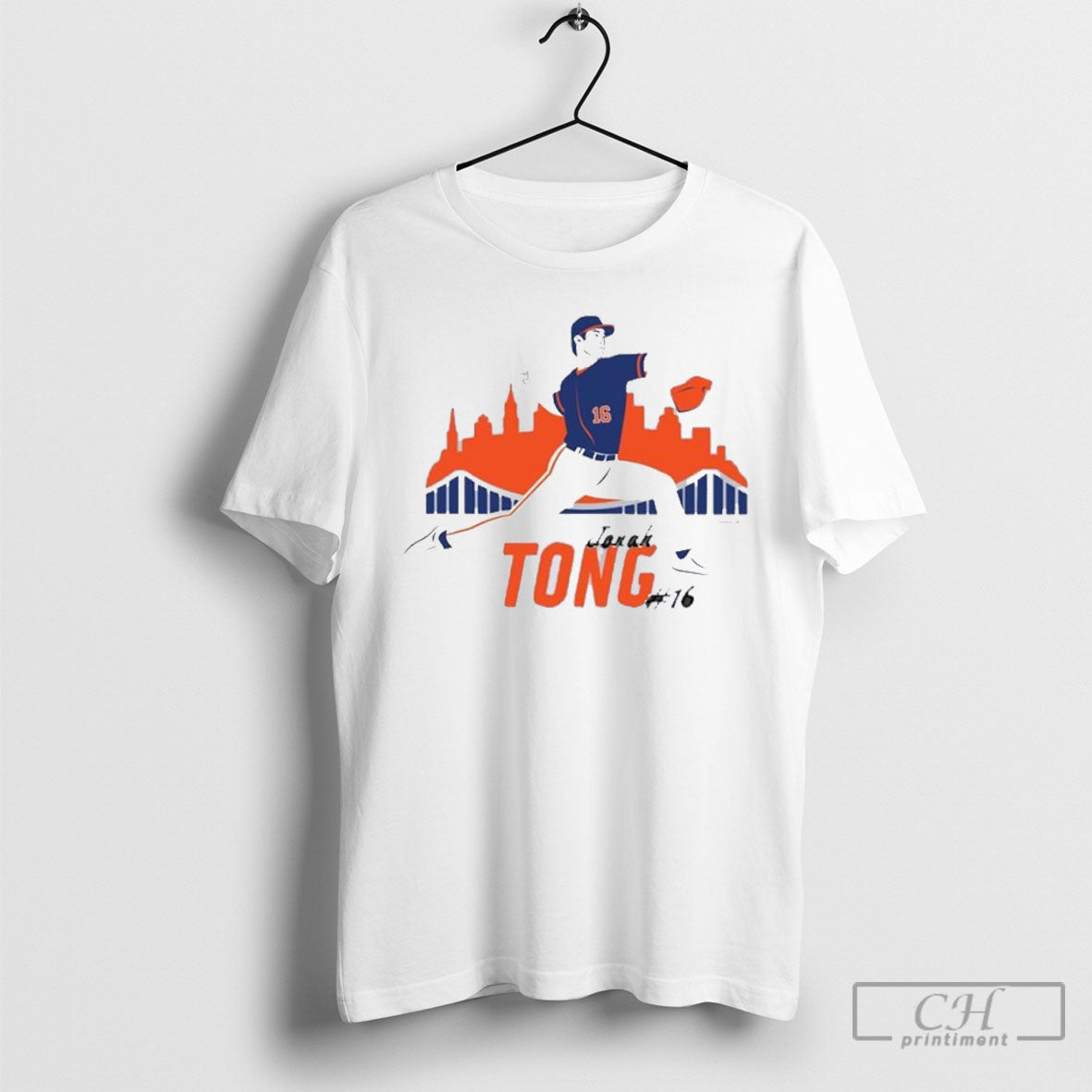 New York Mets Jonah Tong 16 Player T-Shirts, Hoodie, Sweatshirt - T-Shirt, Sweatshirt, Hoodie