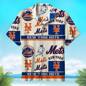 New York Mets MLB Hawaiian Shirt For Summer Beach Lover, Mets Hawaiian Shirt Unisex T-shirt, Sweatshirt, Hoodie, Long Sleeve Tee - T-Shirt, Sweatshirt, Hoodie