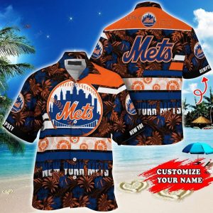New York Mets MLB Super Hawaiian Shirt Summer, Mets Hawaiian Shirt Unisex T-shirt, Sweatshirt, Hoodie, Long Sleeve Tee - T-Shirt, Sweatshirt, Hoodie