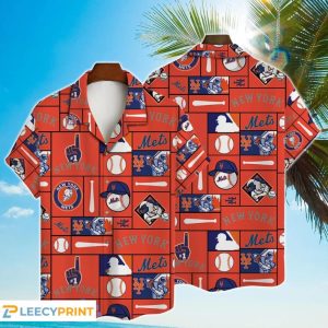 New York Mets Major League Baseball 2024 Hawaiian Shirt, New York Mets Hawaiian Shirt Unisex T-shirt, Sweatshirt, Hoodie, Long Sleeve Tee - T-Shirt, Sweatshirt, Hoodie