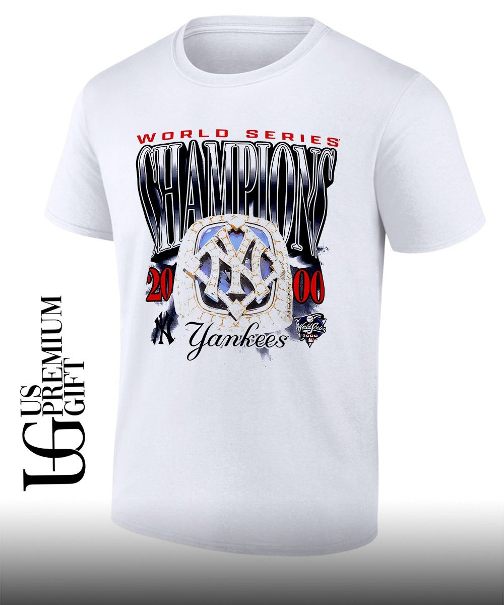 New York Yankees 2000 World Series Champions Ring mlb baseball shirt Unisex T-shirt, Sweatshirt, Hoodie, Long Sleeve Tee - T-Shirt, Sweatshirt, Hoodie