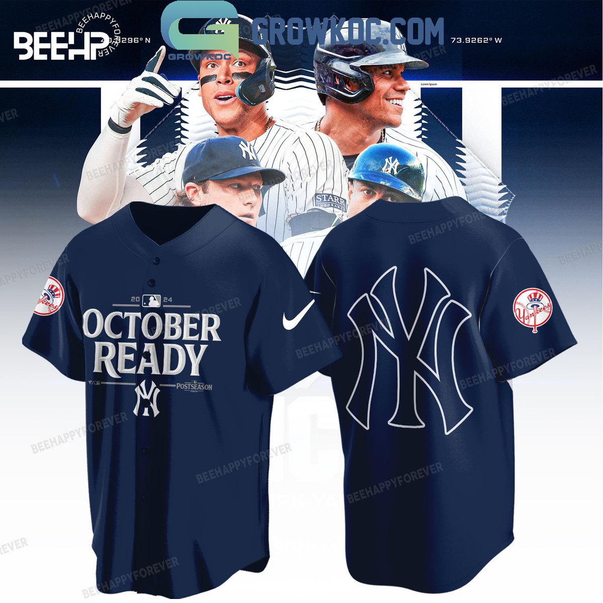 New York Yankees 2024 October Ready Baseball Jersey Unisex T-shirt, Sweatshirt, Hoodie, Long Sleeve Tee - T-Shirt, Sweatshirt, Hoodie
