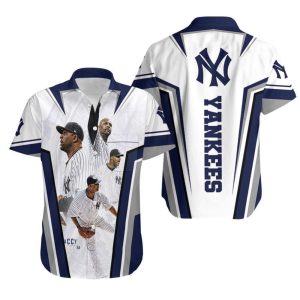 New York Yankees Hawaiian Shirt Great Players Gift For Baseball Fans Unisex T-shirt, Sweatshirt, Hoodie, Long Sleeve Tee - T-Shirt, Sweatshirt, Hoodie