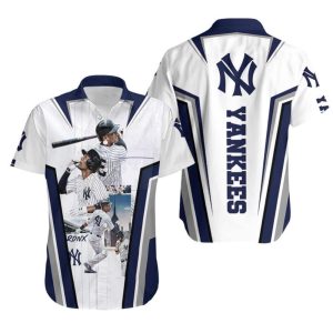 New York Yankees Hawaiian Shirt Sports Gift For Dad Unisex T-shirt, Sweatshirt, Hoodie, Long Sleeve Tee - T-Shirt, Sweatshirt, Hoodie