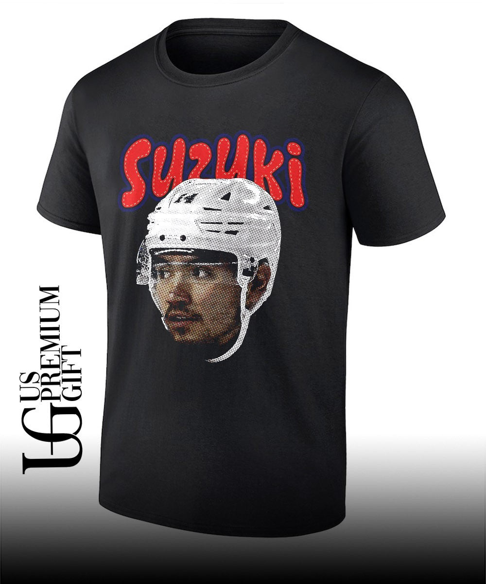 Nick Suzuki Montreal Canadiens NHL Hockey Player Suzuki shirt Unisex T-shirt, Sweatshirt, Hoodie, Long Sleeve Tee - T-Shirt, Sweatshirt, Hoodie