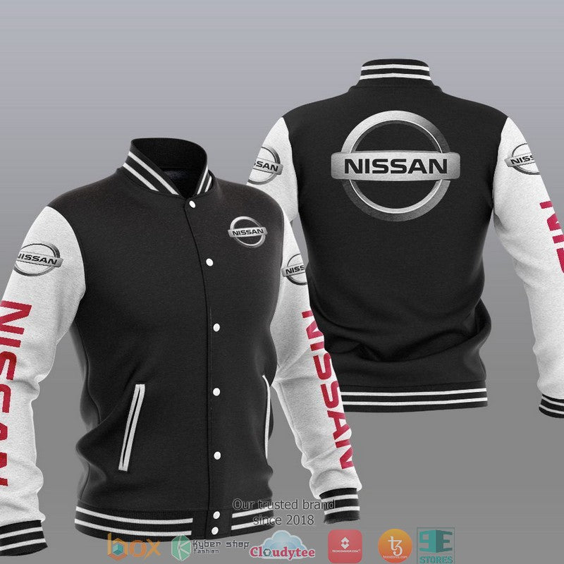 Nissan Car brand Baseball Jacket Unisex T-shirt, Sweatshirt, Hoodie, Long Sleeve Tee - T-Shirt, Sweatshirt, Hoodie