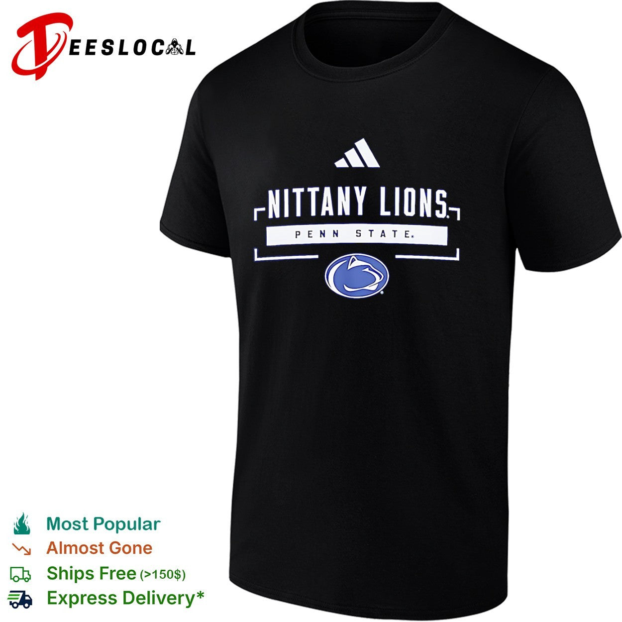 Nittany Lions Penn State logo shirt Unisex T-shirt, Sweatshirt, Hoodie, Long Sleeve Tee - T-Shirt, Sweatshirt, Hoodie
