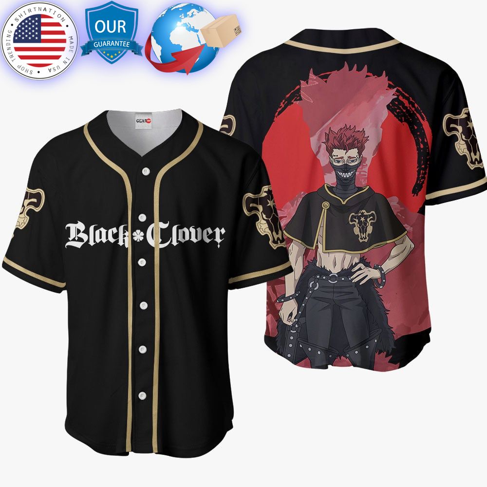 HOT Black Clover Zora Ideale Baseball Jersey Unisex T-shirt, Sweatshirt, Hoodie, Long Sleeve Tee - T-Shirt, Sweatshirt, Hoodie