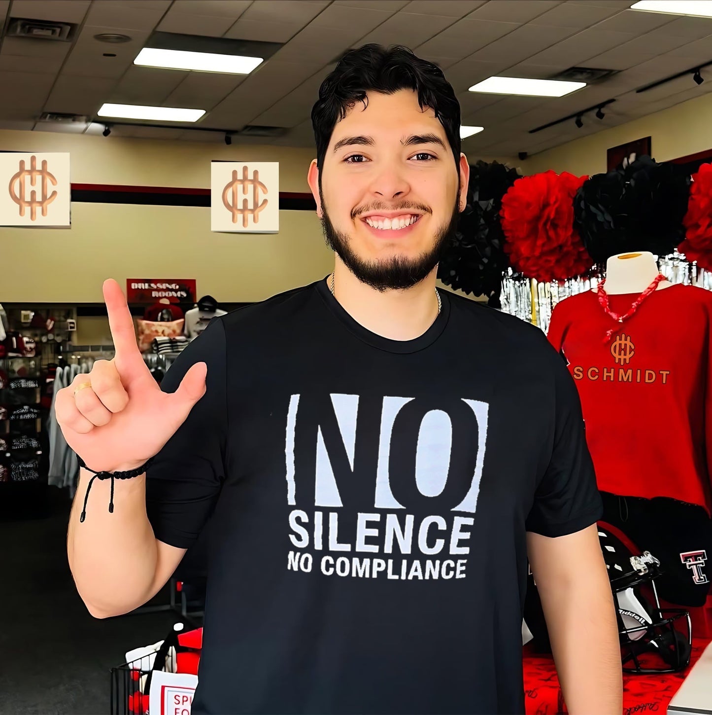No Silence No Compliance protest activism shirt Unisex T-shirt, Sweatshirt, Hoodie, Long Sleeve Tee - T-Shirt, Sweatshirt, Hoodie