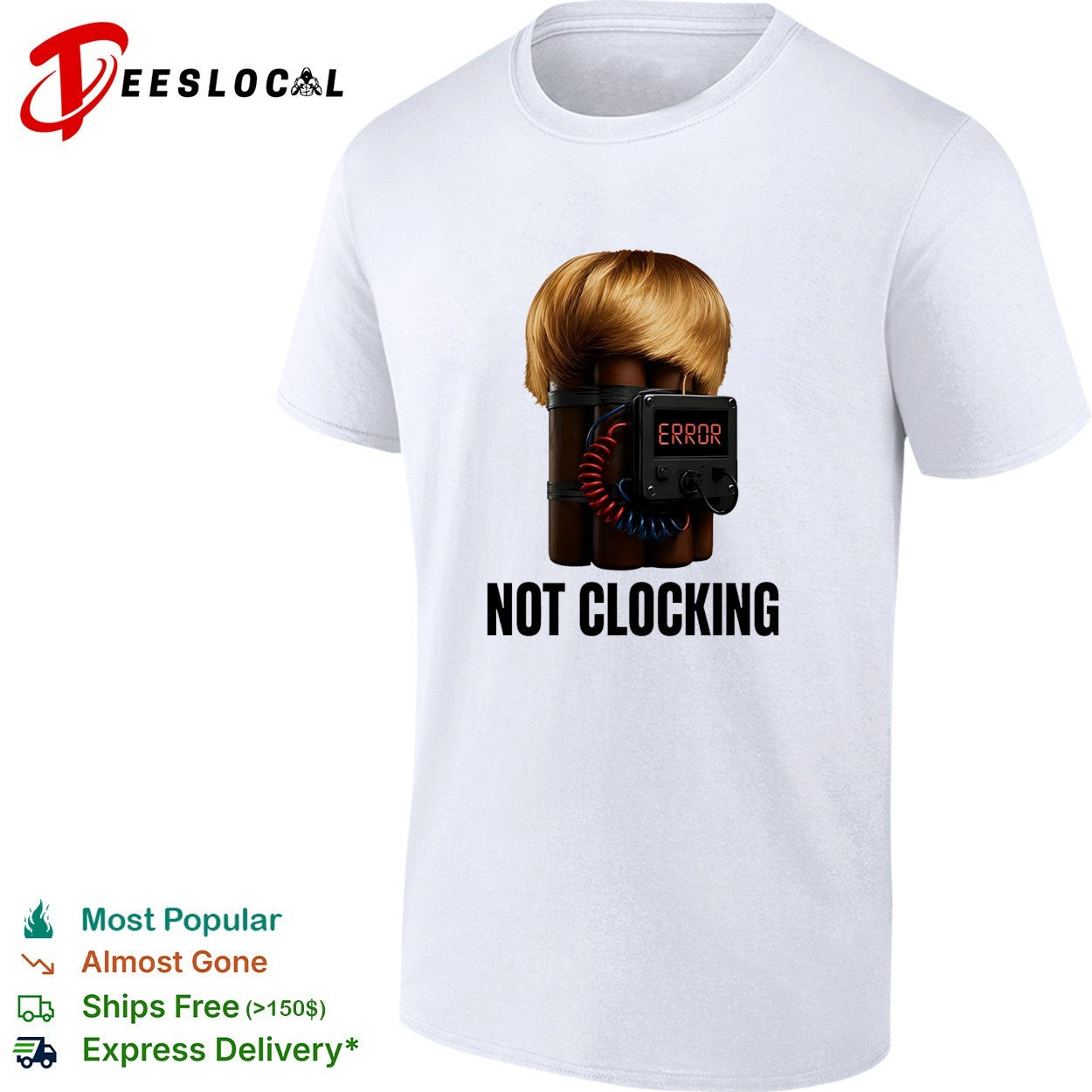 Not clocking error bomb meme shirt Unisex T-shirt, Sweatshirt, Hoodie, Long Sleeve Tee - T-Shirt, Sweatshirt, Hoodie
