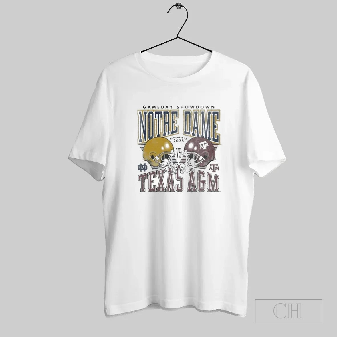 Notre Dame Fighting Irish Vs Texas Am Aggies 2025 Gameday Showdown Football T-Shirts, Hoodie, Sweatshirt - T-Shirt, Sweatshirt, Hoodie