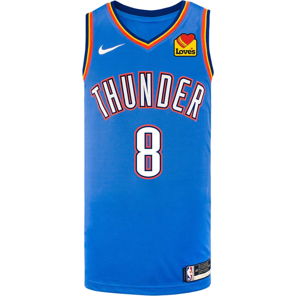 Jalen Williams City Thunder Jersey basketball jersey product view 1