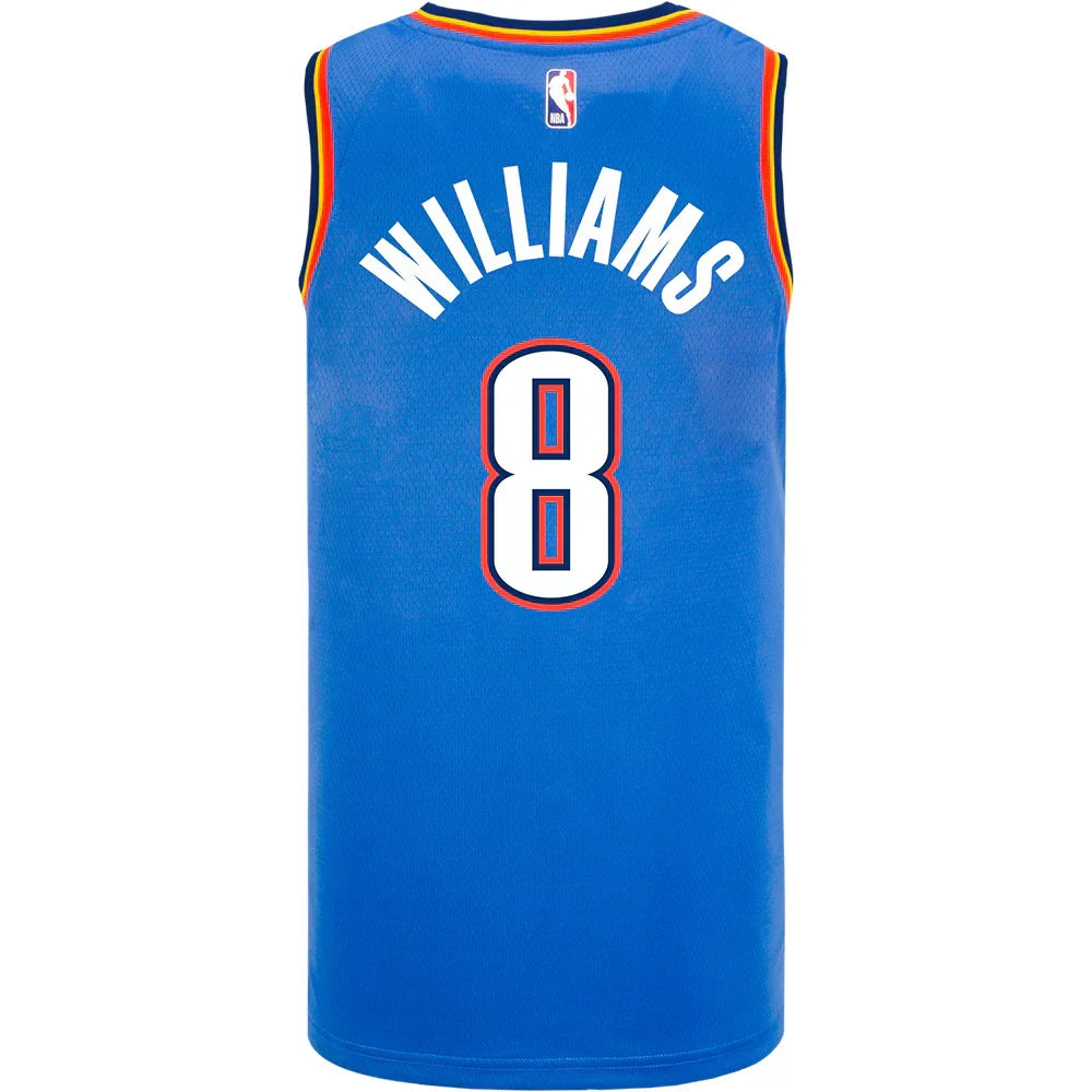 Jalen Williams City Thunder Jersey basketball jersey product view 2
