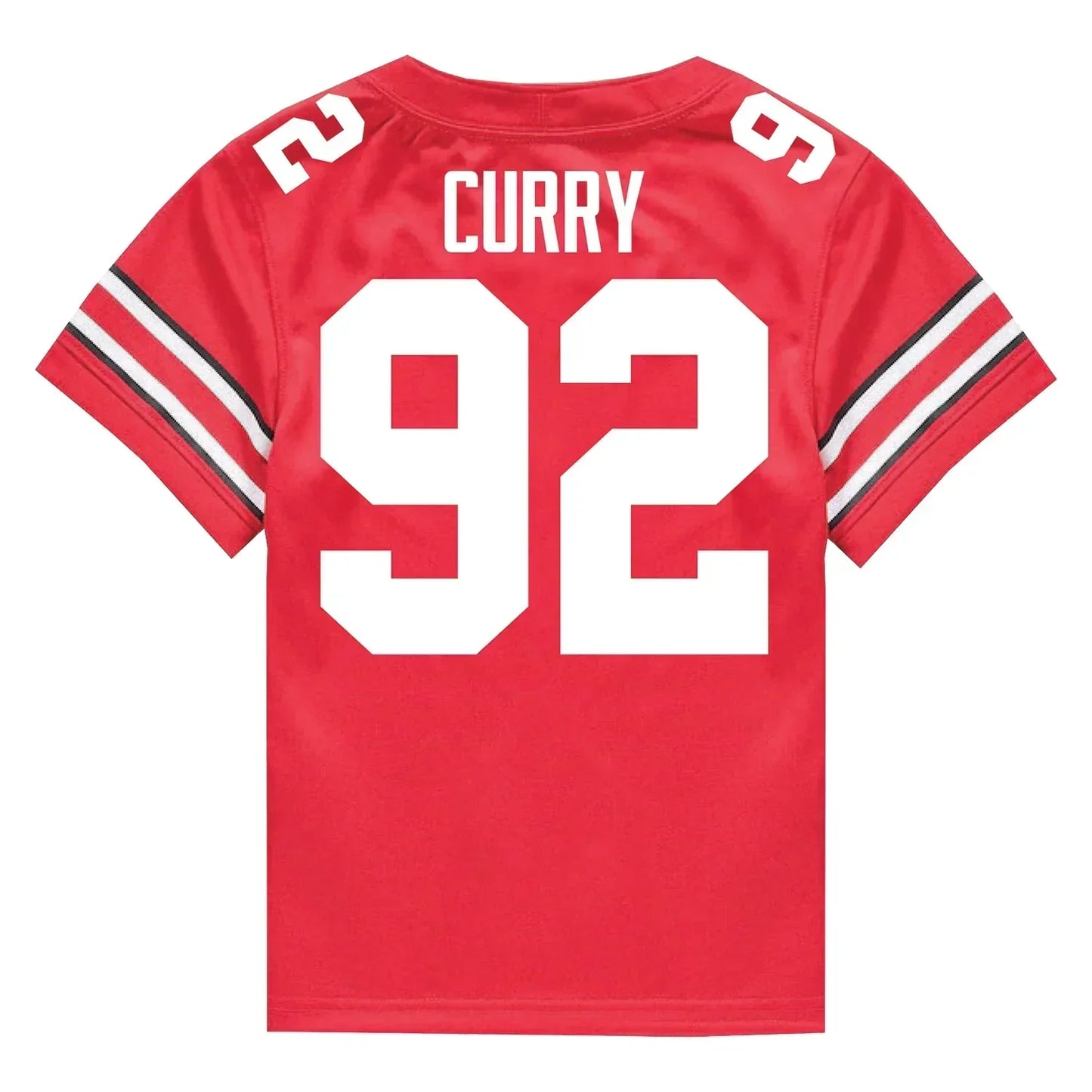 Caden Curry Ohio State Buckeyes Jersey Red sports jersey product view 1