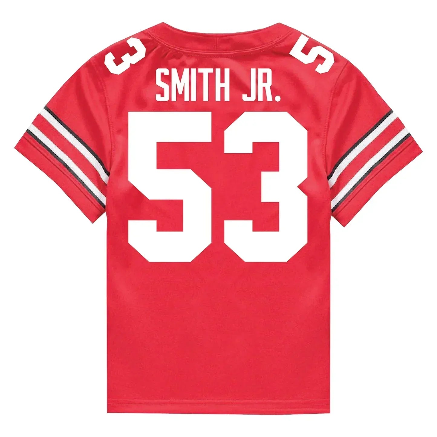 Will Smith Jr. Ohio State Buckeyes Jersey Red sports jersey product view 1