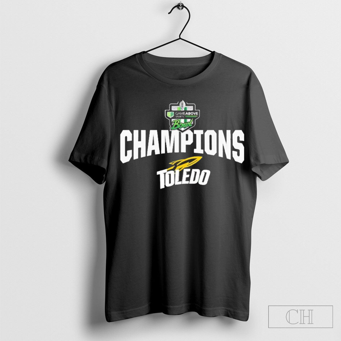 Official 2024 Gameabove Sports Bowl Champions Toledo Rockets Trophy Two T-Shirts, Hoodie, Sweatshirt - T-Shirt, Sweatshirt, Hoodie